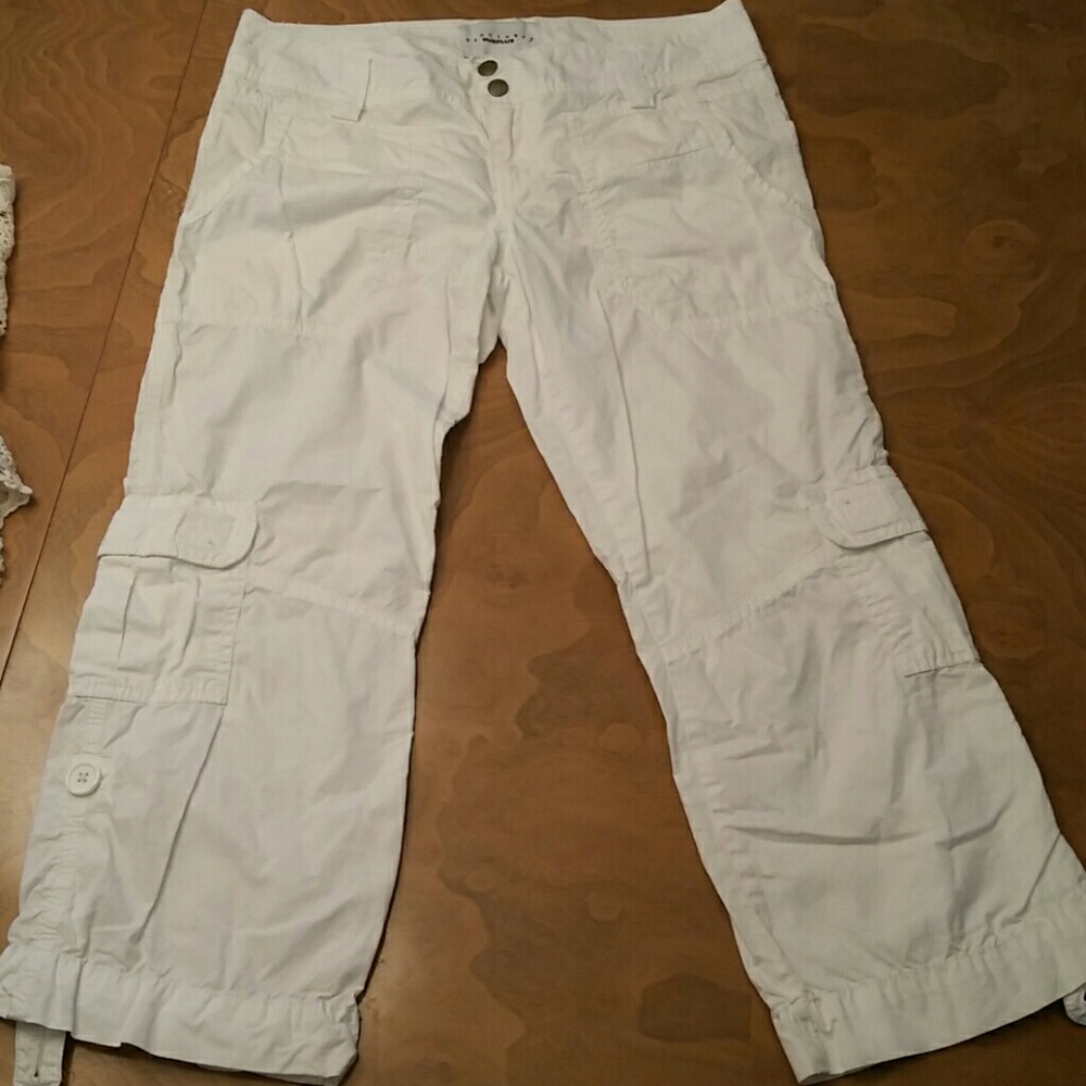 SALE! Sanctuary surplus white cotton pants